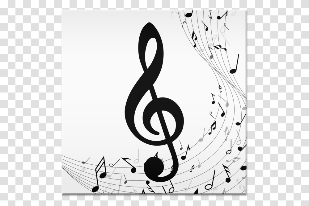 Azulejo Notas Musicais Ii De Wesley Music Note Wave, Alphabet, Number Transparent Png