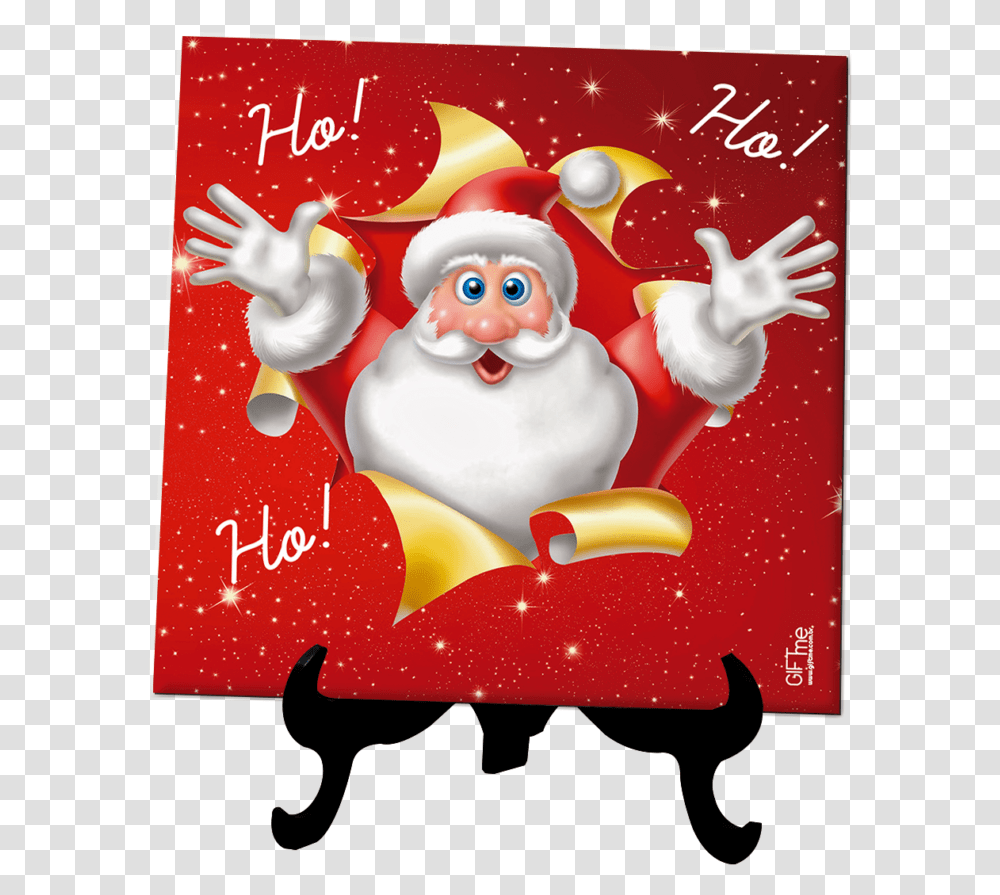 Azulejo Personalizado Papai Noel Merry Christmas From Cameron, Advertisement, Poster, Envelope, Mail Transparent Png