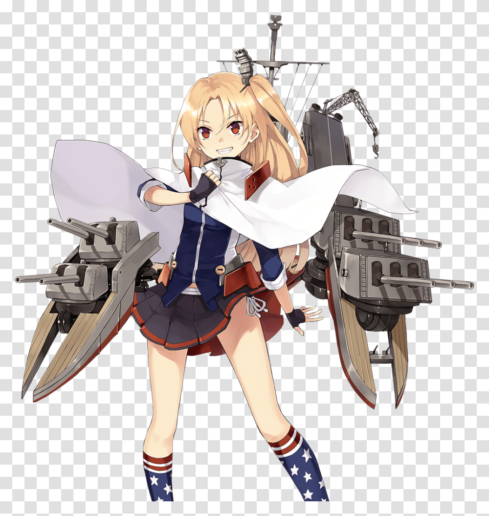 Azur Lane Anime Cleveland, Person, Human, Comics, Book Transparent Png