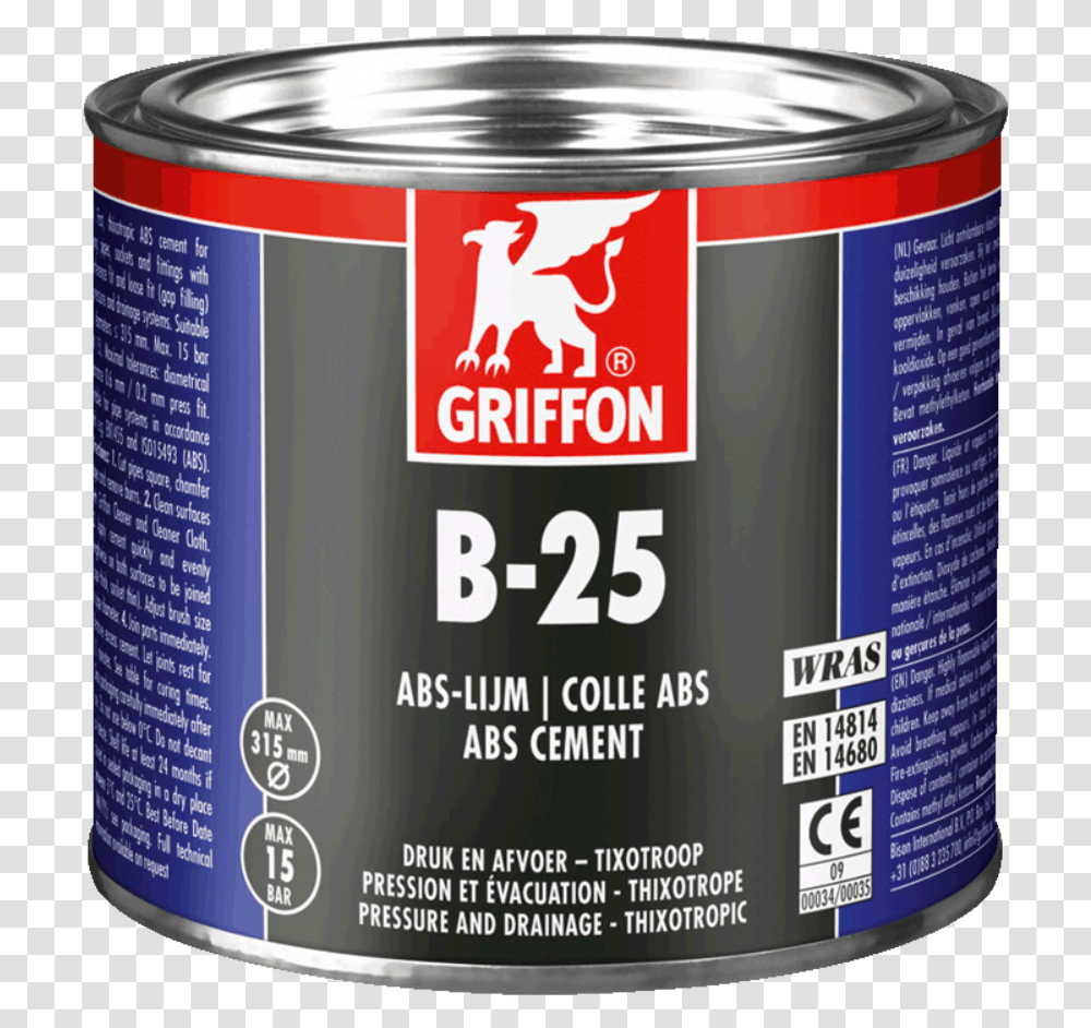 B 25 Griffon Ru, Tin, Can, Aluminium, Canned Goods Transparent Png