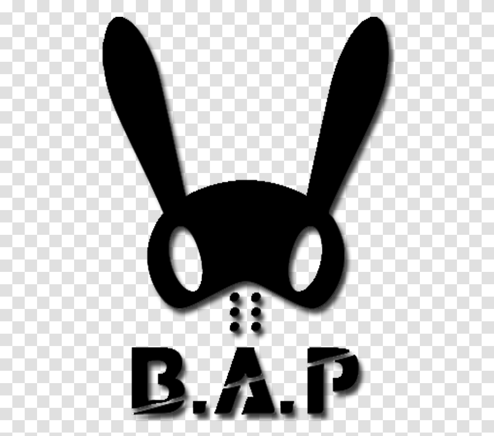 B A P K Pop Logo Korean Idol Hurricane, Mask, Bow, Leisure Activities, Stencil Transparent Png