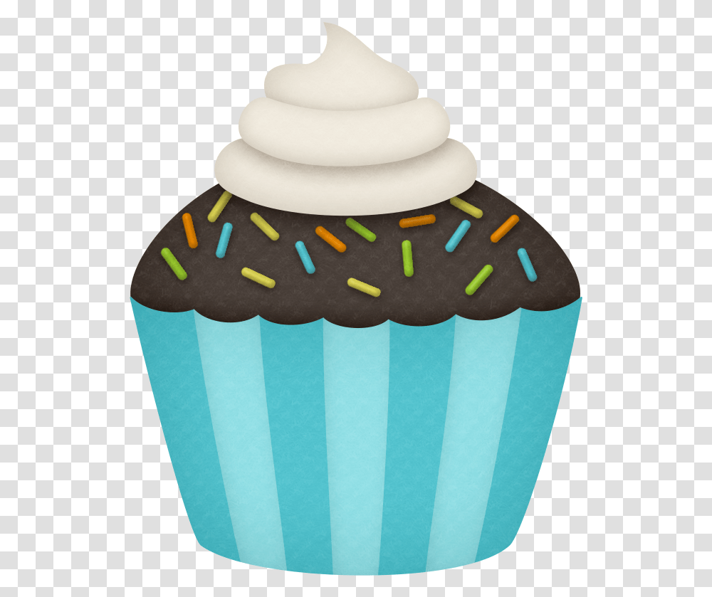 B Birthday Boy Birthday Clipart Zz Top Cupcake Free Cupcake Clipart Boy, Cream, Dessert, Food, Creme Transparent Png