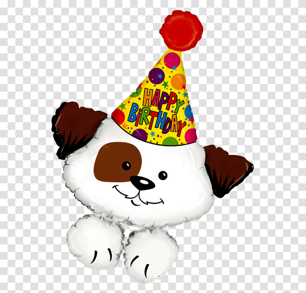B Birthday Cartoon, Apparel, Party Hat, Snowman Transparent Png