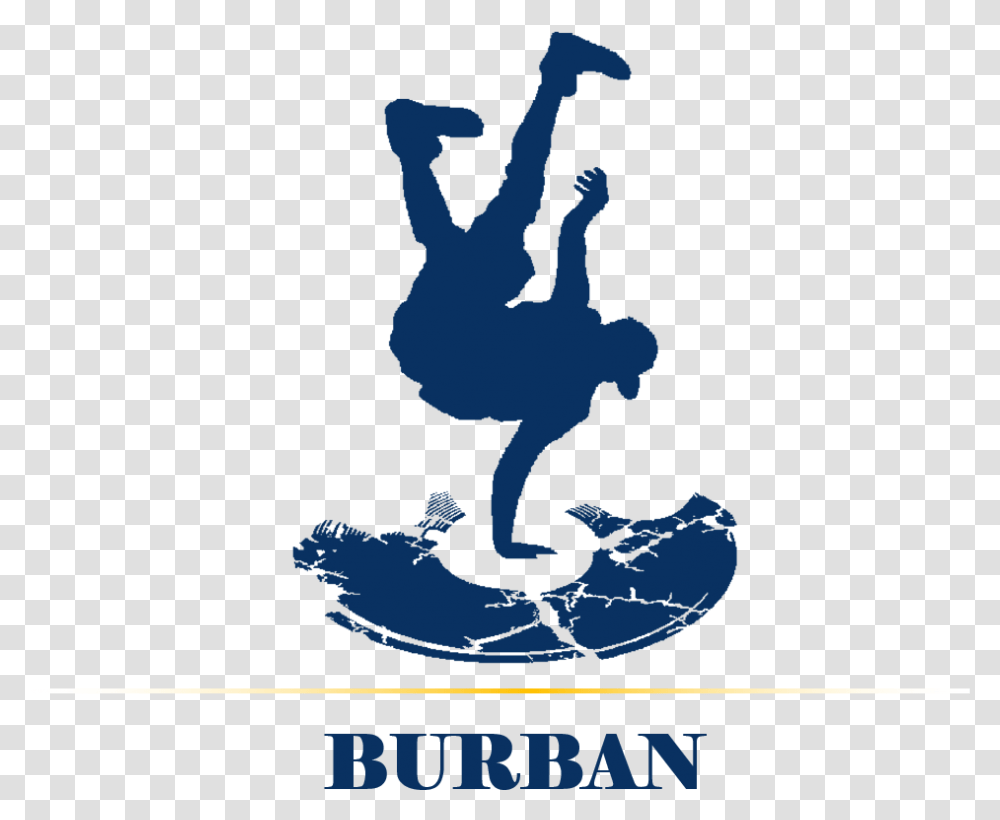 B Boy Dance Logo, Silhouette, Outdoors, Nature Transparent Png