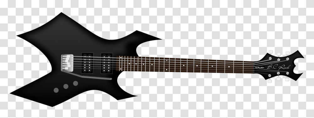 B C Rich Warlock Electric Guitar Bass Guitar, Leisure Activities, Musical Instrument Transparent Png