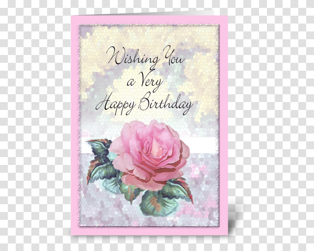 B Day Wishes Greeting Cards, Envelope, Mail, Rose, Flower Transparent Png