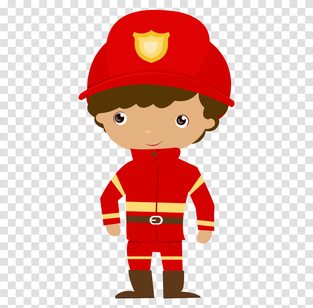 B De Bombero Cute Clipart Clip Art Firefighter Bombeiro Desenho, Apparel, Person, Human Transparent Png