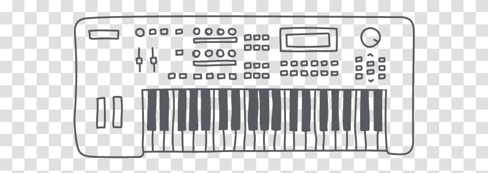 B Musical Keyboard, Electronics, Computer Keyboard, Computer Hardware, Scoreboard Transparent Png