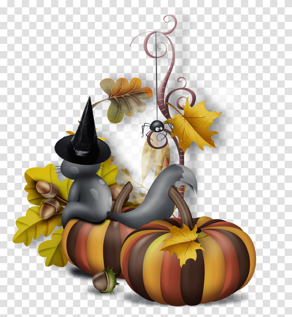B Pumpkin Halloween Cartoons Cartoon Gifs Halloween Cats Gif, Plant, Vegetable, Food, Produce Transparent Png