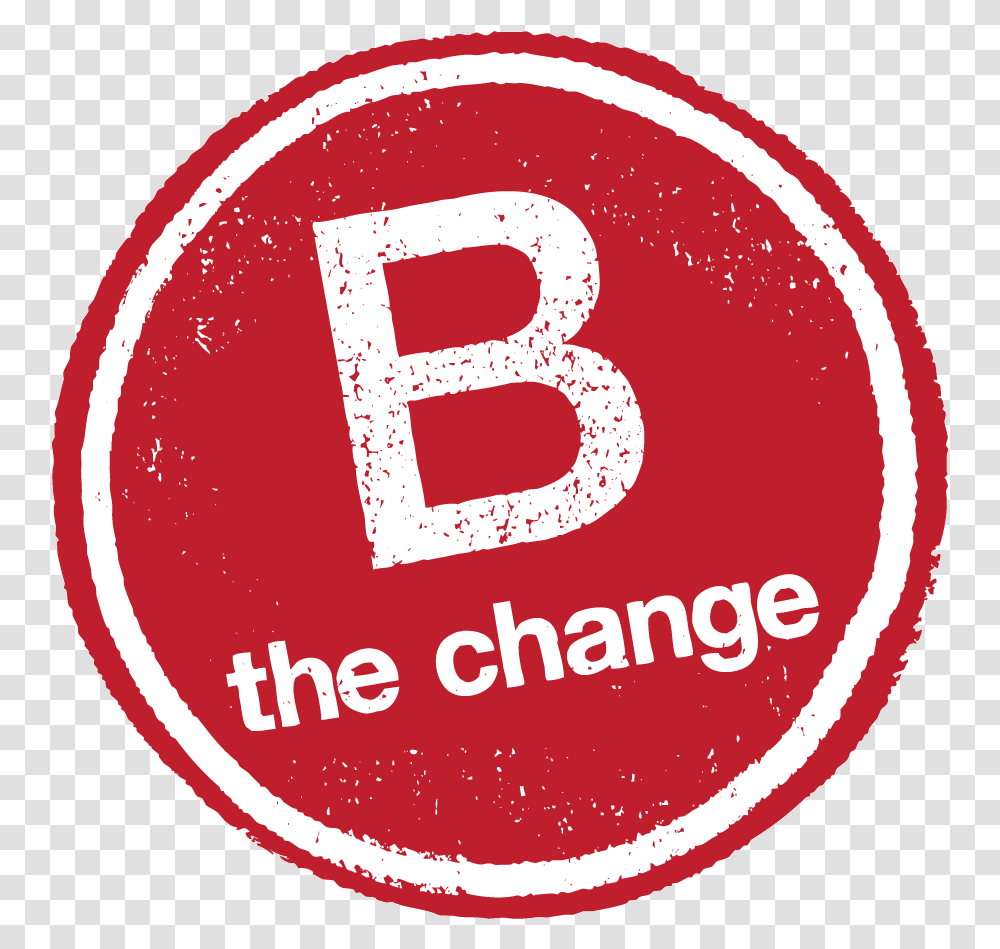 B The Change B Corp, Label, Number Transparent Png