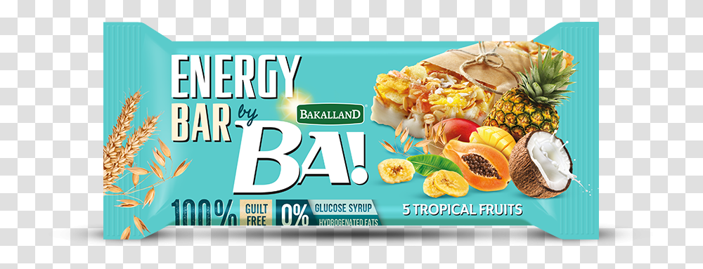 Ba Energy Bar Tropical, Flyer, Poster, Paper, Advertisement Transparent Png