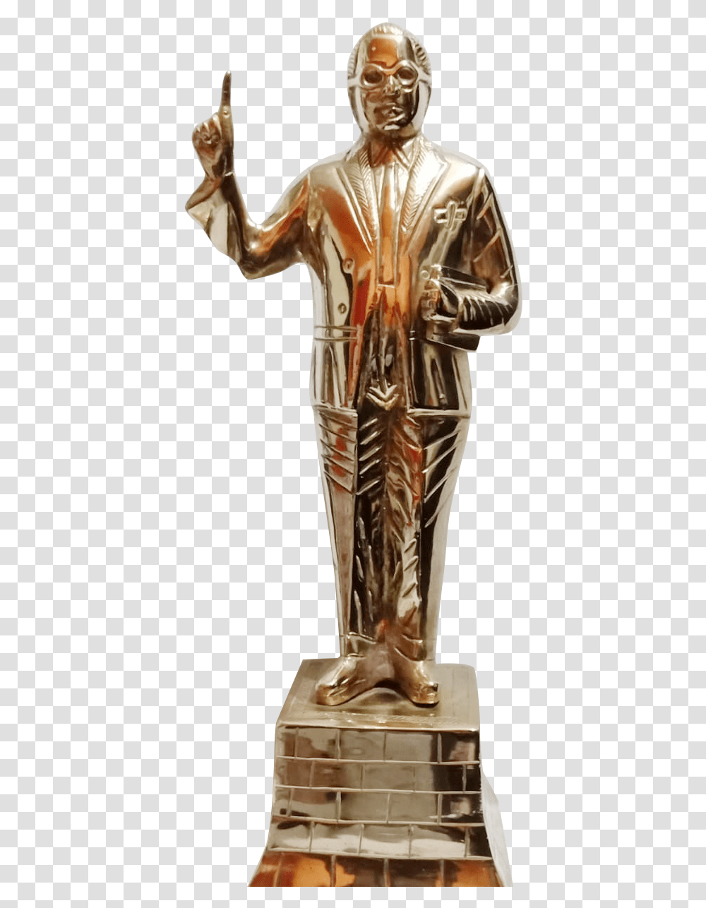 Babasaheb Ambedkar Statue Hd, Person, Human, Armor, Trophy Transparent Png