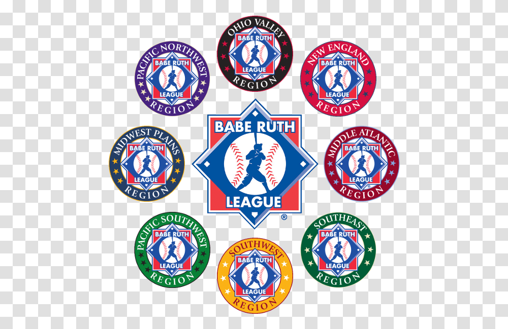 Babe Ruth League Regions Overweight And Obesity Problems, Logo, Symbol, Trademark, Badge Transparent Png