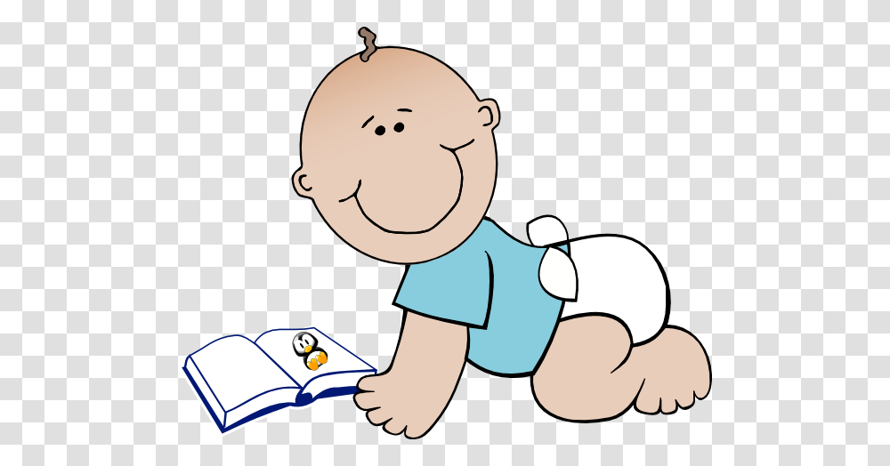 Babies And Book Clip Art Baby Read Clip Art, Crawling, Room, Indoors, Snowman Transparent Png