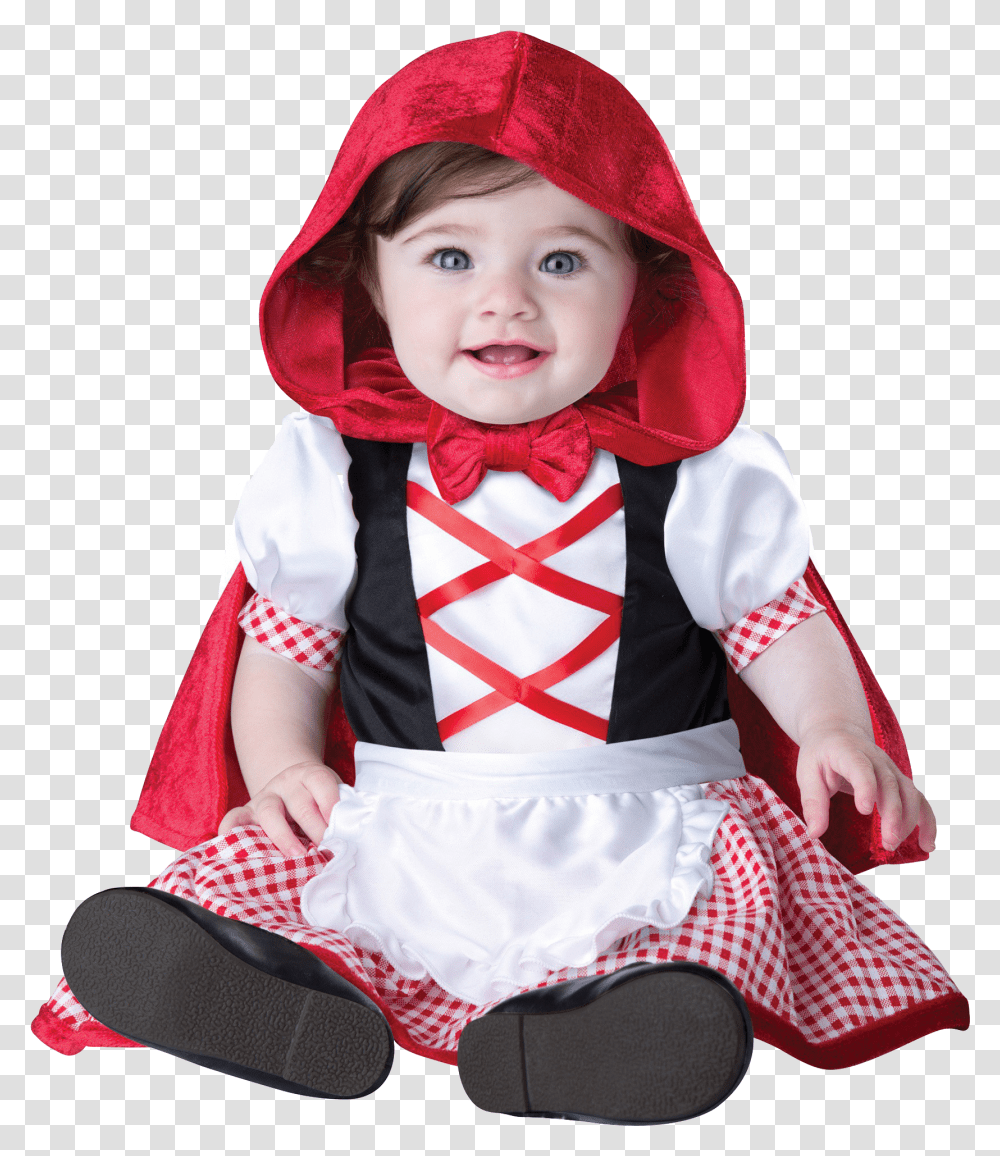 Babies Free Images Baby Little Red Riding Hood Costume, Apparel, Person, Human Transparent Png