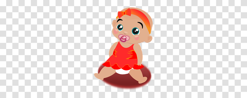 Baby Person, Kneeling, Girl, Female Transparent Png