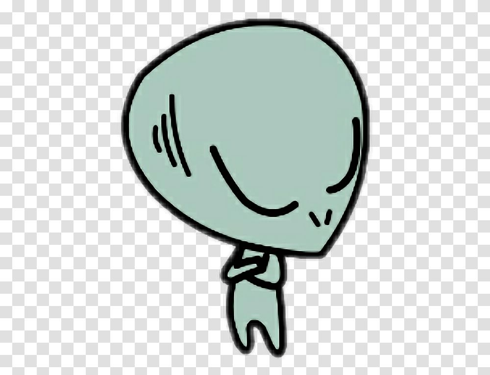 Baby Alien Aliens Tumblr, Rattle, Head, Magnifying Transparent Png