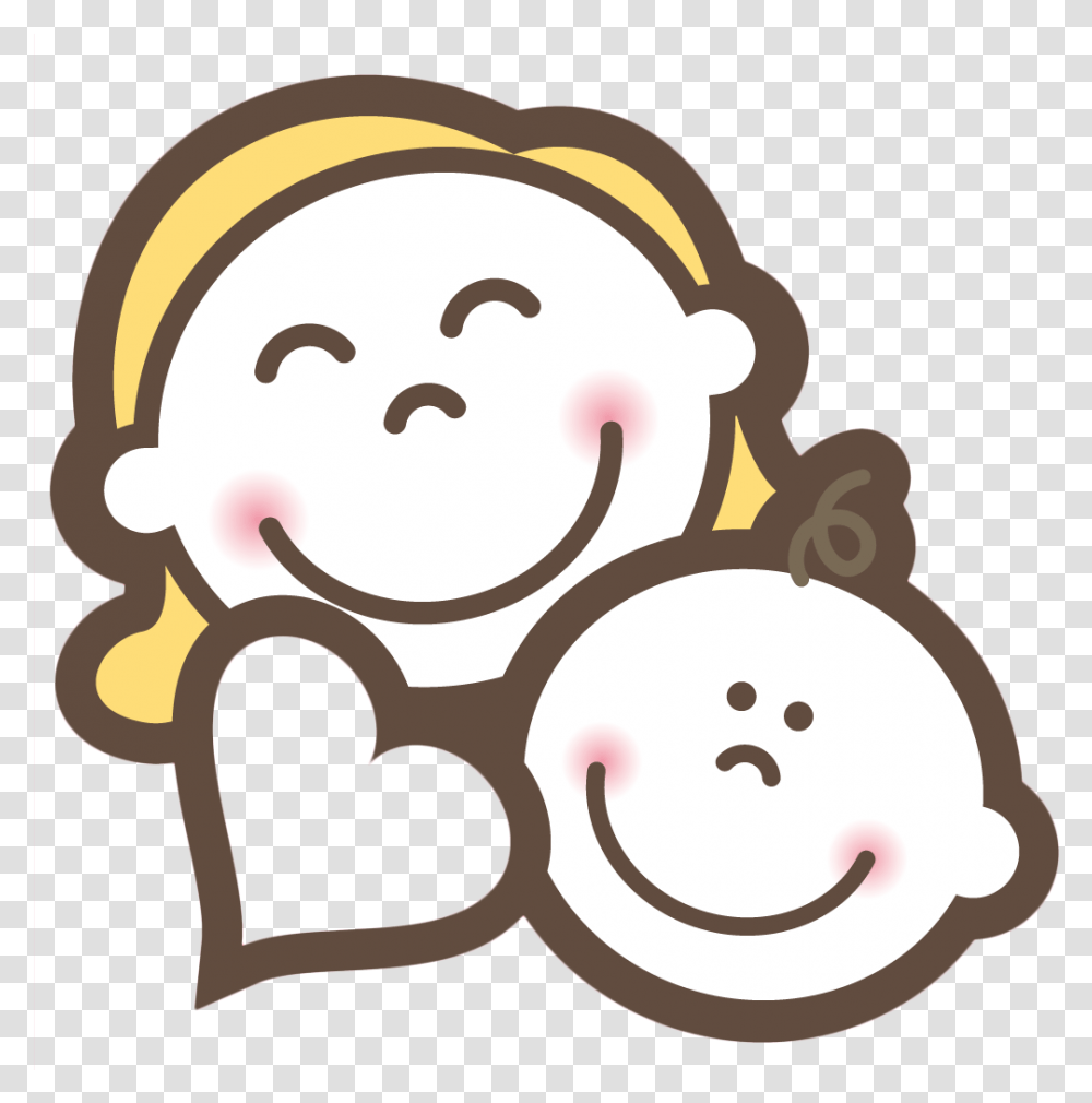 Baby And Mom Smile Transprent Free Mom And Baby, Sweets, Food, Confectionery Transparent Png