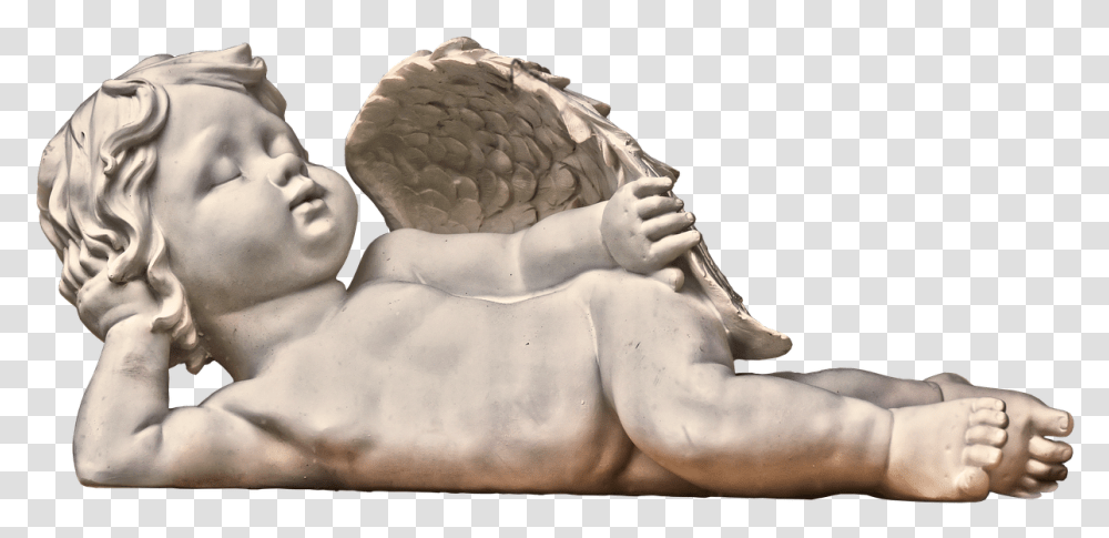 Baby Angel Baby Statue Hd, Person, Human, Outdoors Transparent Png