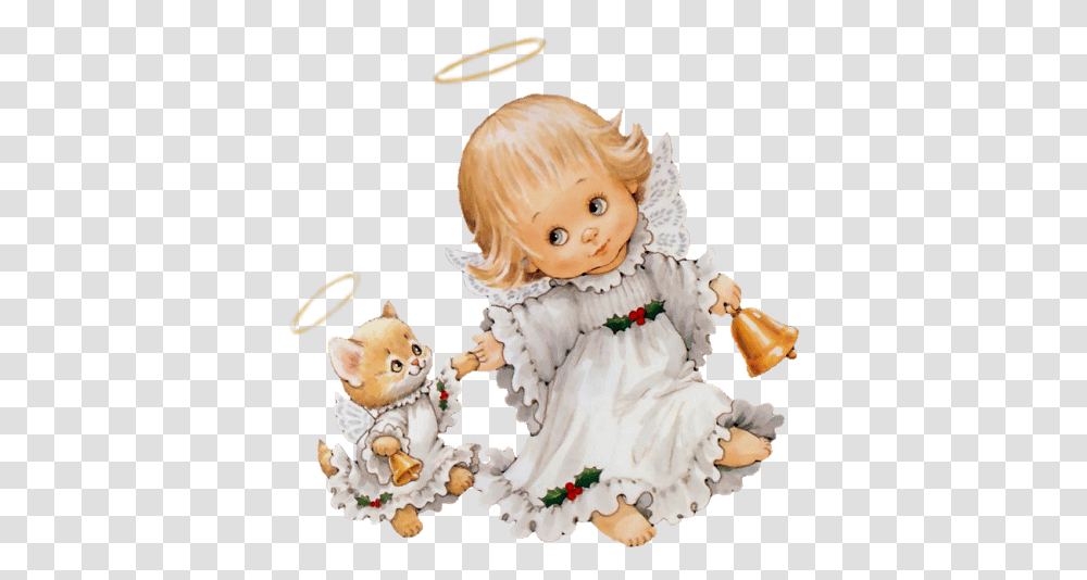 Baby Angel Background Cute Angel Images Free Download, Doll, Toy, Snowman, Winter Transparent Png
