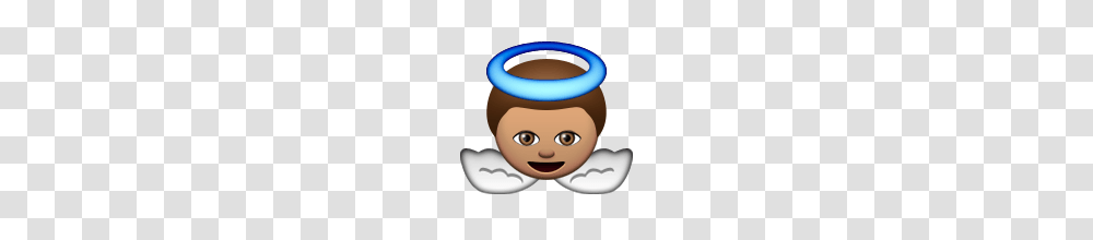 Baby Angel Medium Skin Tone Emoji On Apple Ios, Hair, Toy, Coffee Cup, Label Transparent Png