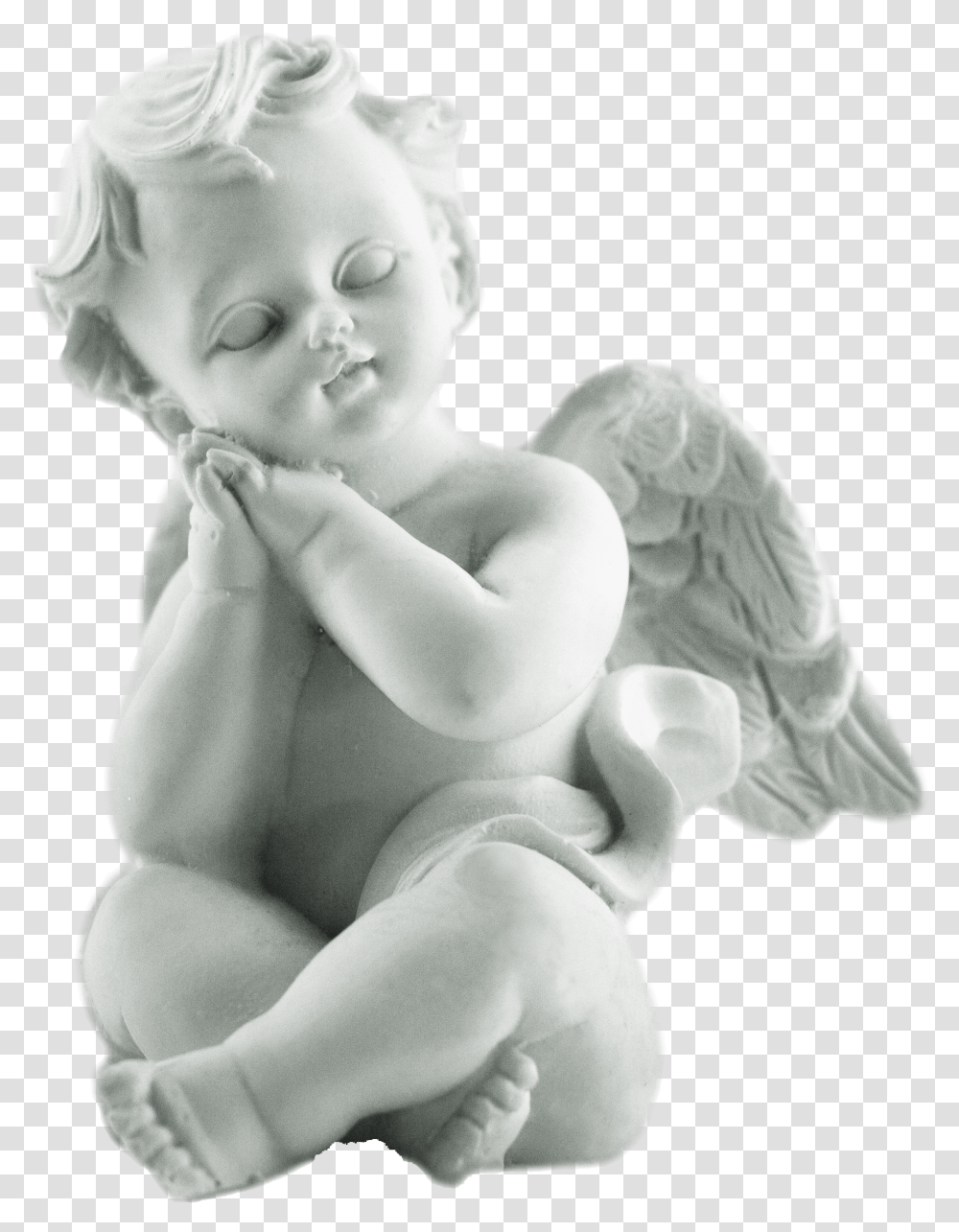 Baby Angel Statue, Person, Human, Archangel Transparent Png