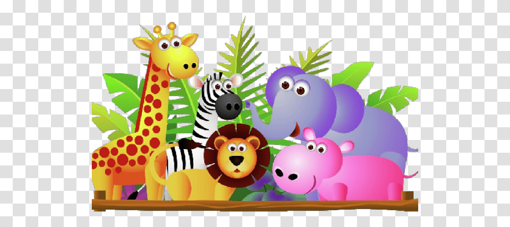 Baby Animal Cartoon Cute Zoo Animals Clipart, Tree, Plant, Doodle Transparent Png
