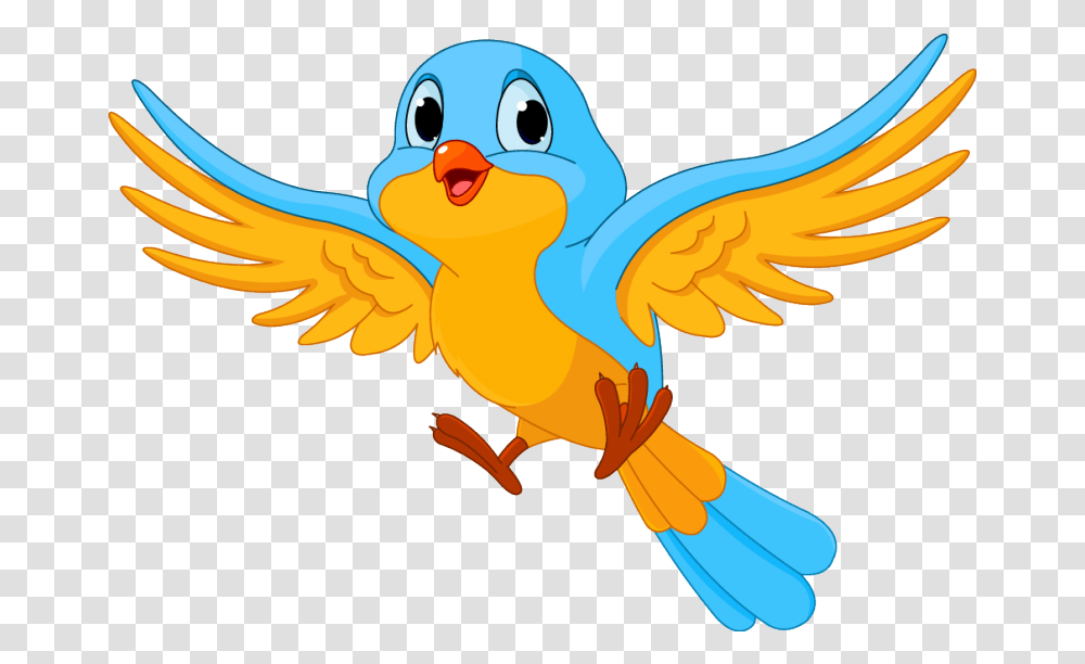 Baby Animals Quotes Flying Bird Cartoon, Macaw, Parrot, Canary, Bluebird Transparent Png