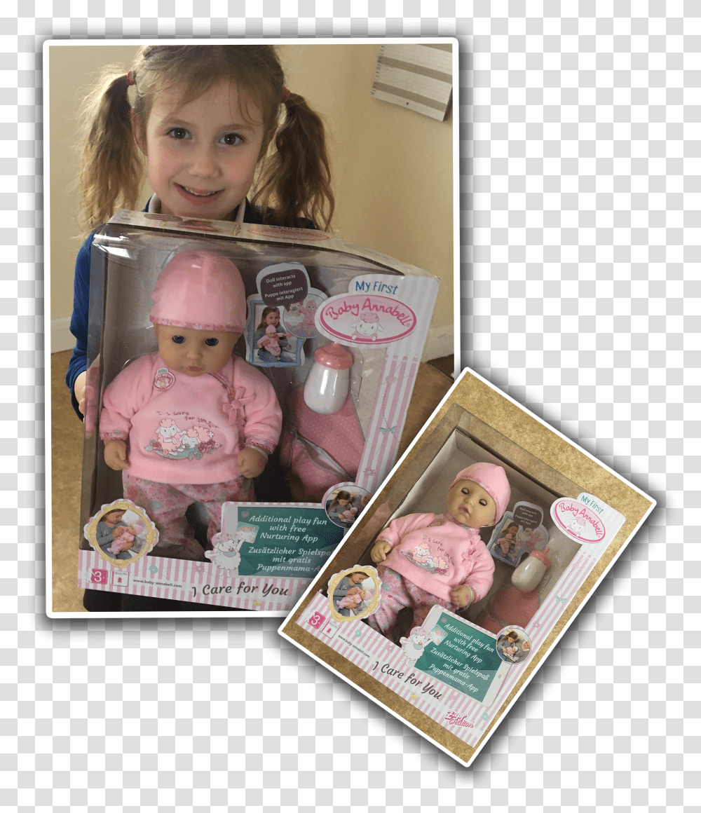 Baby Annabell I Care For You Doll My First Baby Annabell Baby Fun Doll, Toy, Figurine, Person, Human Transparent Png