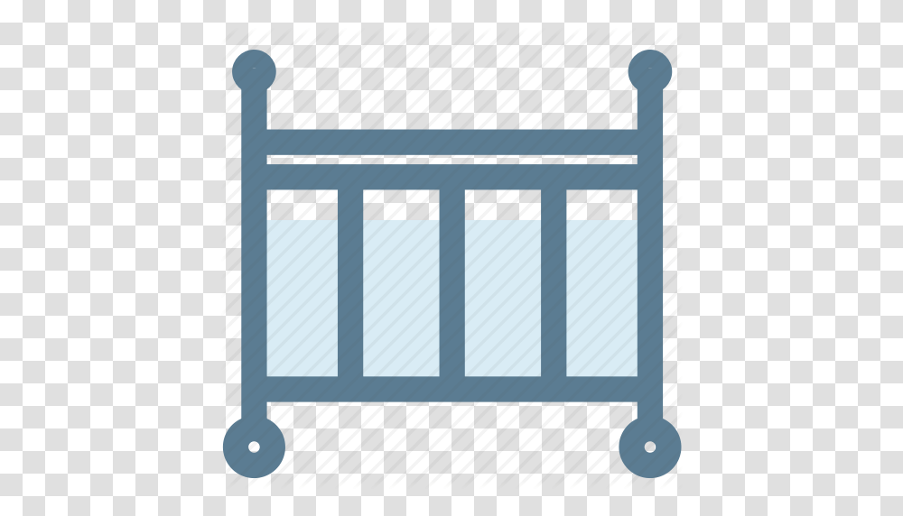 Baby Baby Bed Baby Crib Bed Furniture Household Icon, Gate, Guard Rail, Cradle Transparent Png
