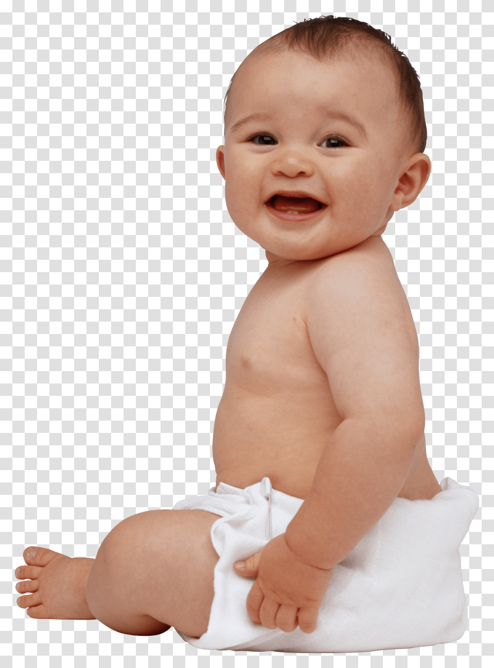Baby Baby, Diaper, Face, Person, Human Transparent Png