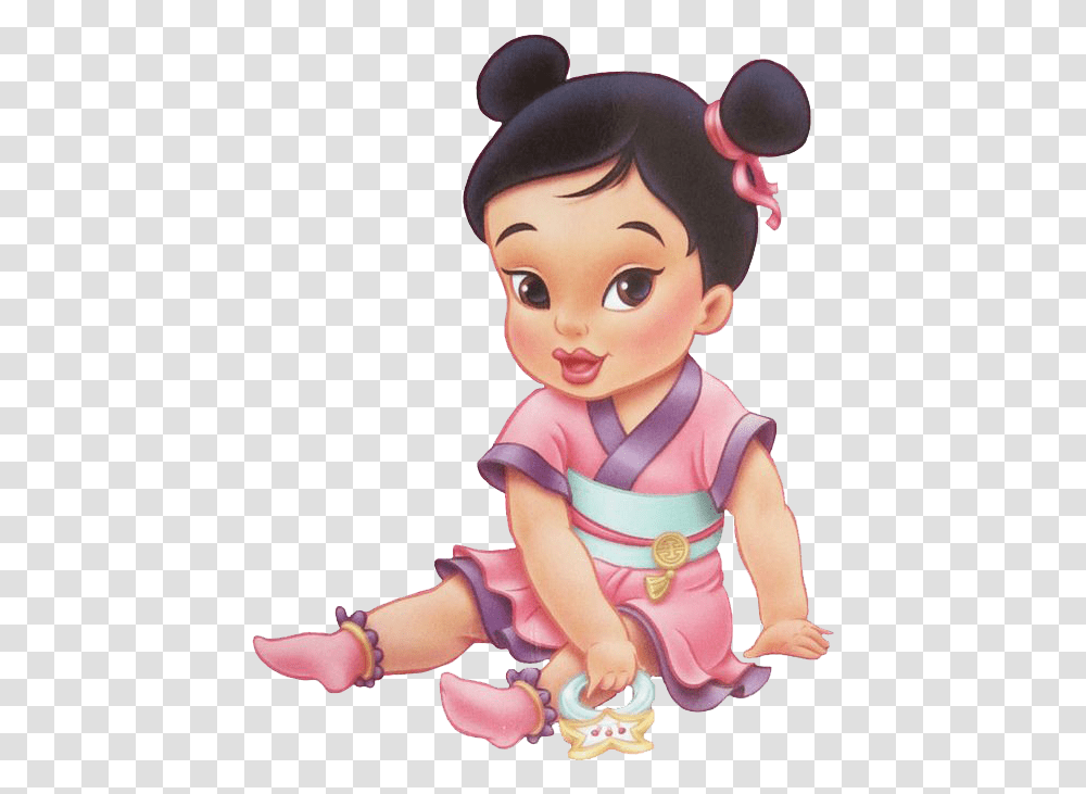 Baby Baby Mulan, Doll, Toy, Person, Human Transparent Png