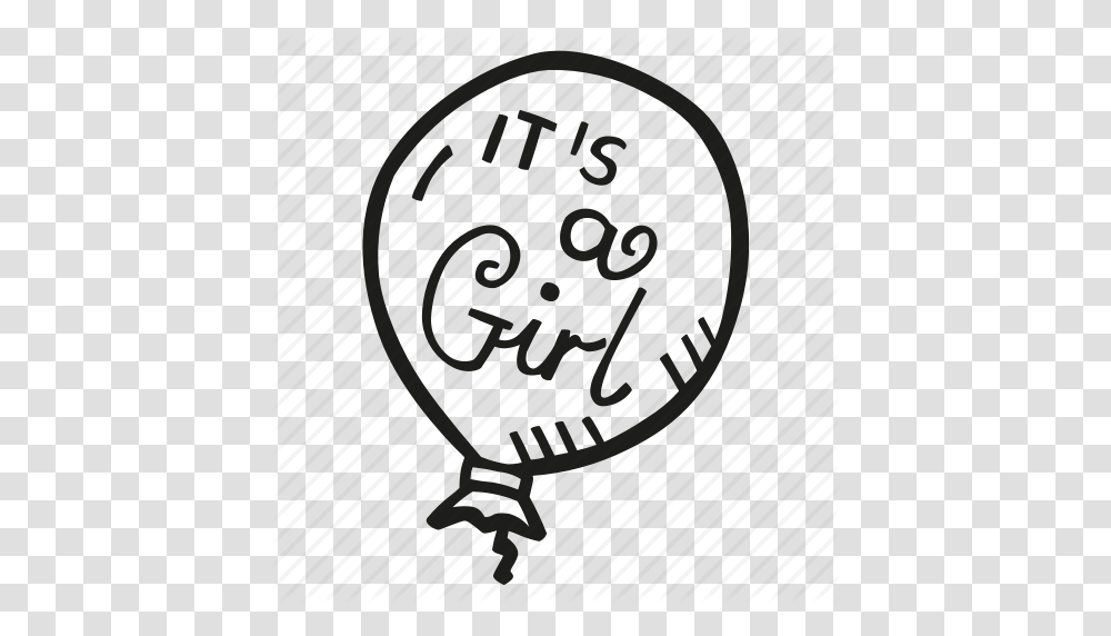 Baby Baby Shower Baloon Its A Girl Mother To Be Party, Tabletop, Furniture, Clock Tower Transparent Png