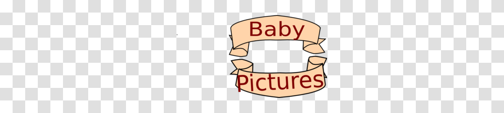 Baby Banner Clip Art, Label, Word, Scroll Transparent Png