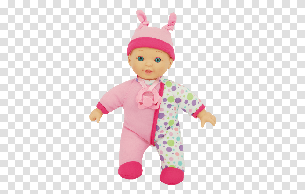 Baby Basics Doll With Pacifier - New Adventures Doll, Toy, Person, Human Transparent Png