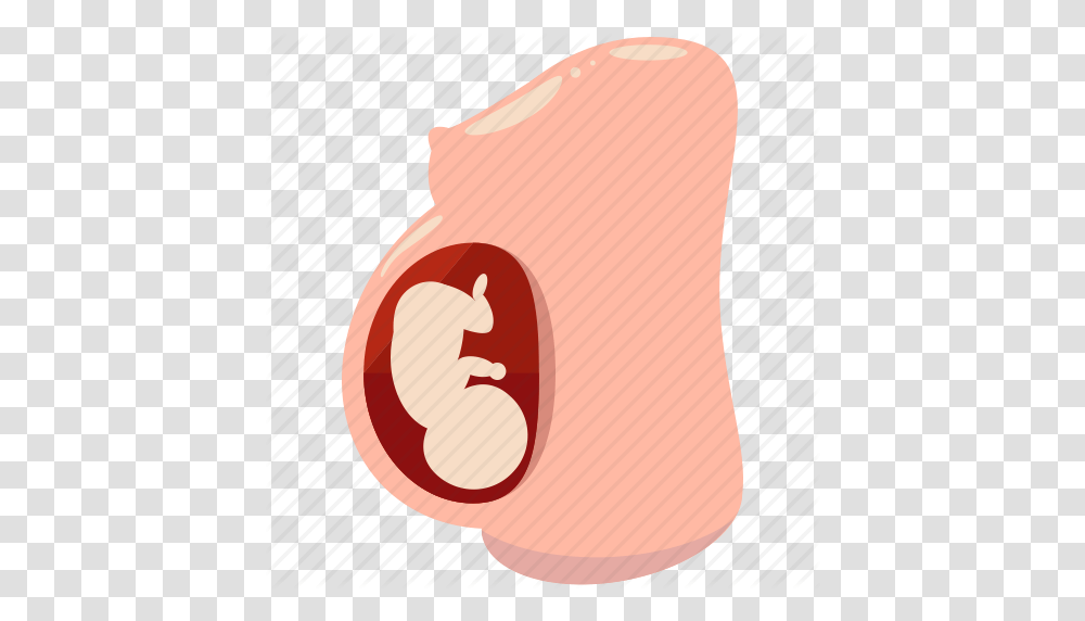 Baby Belly Fetus Pregnancy Pregnant Woman Icon, Food, Bag, Heart Transparent Png