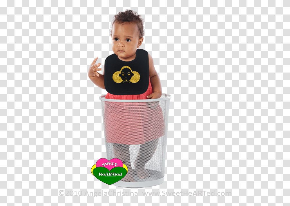 Baby Bib Give Me My Puffsgold Glitterblack Infant, Person, Human, Furniture, Chair Transparent Png