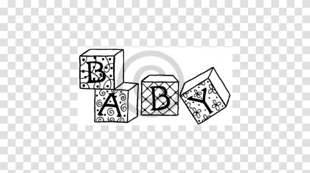 Baby Blocks Cling Stamp, Game, Doodle, Drawing Transparent Png