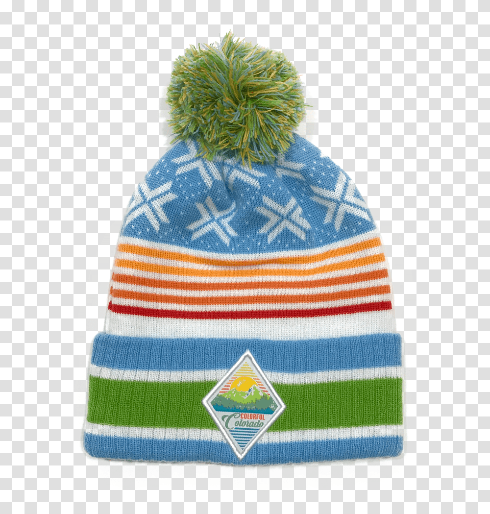Baby Blue Colorful Colorado Beanie Beanie, Clothing, Apparel, Cap, Hat Transparent Png