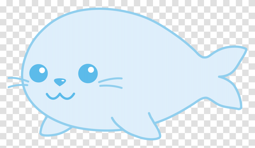Baby Blue Seal, Water, Animal, Sea Life, Nature Transparent Png