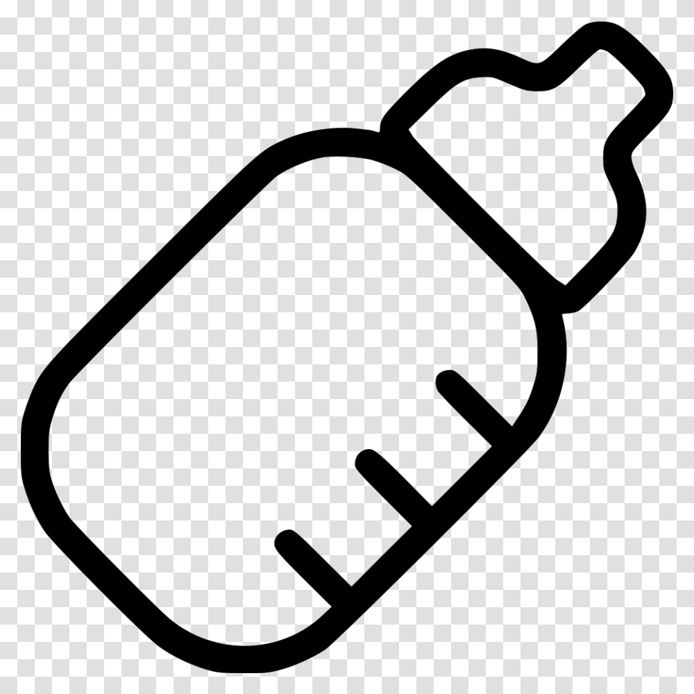 Baby Bottle Baby Bottle Icon Free, Hand, Stencil, Holding Hands Transparent Png