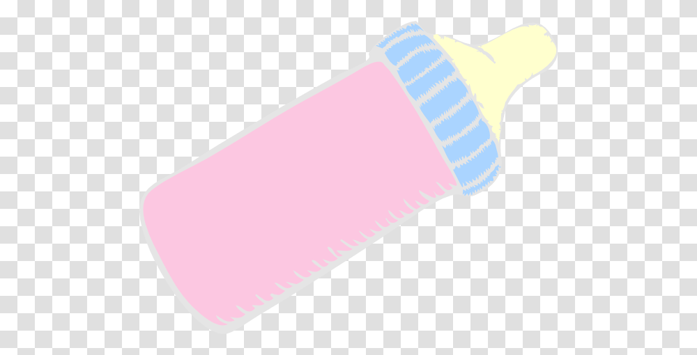 Baby Bottle Pink Clip Art, Rubber Eraser, Cream, Dessert, Food Transparent Png