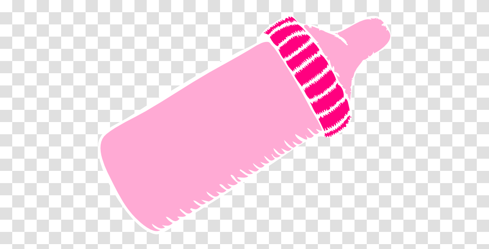 Baby Bottle Pink Clip Art, Rubber Eraser, Sock, Shoe, Footwear Transparent Png