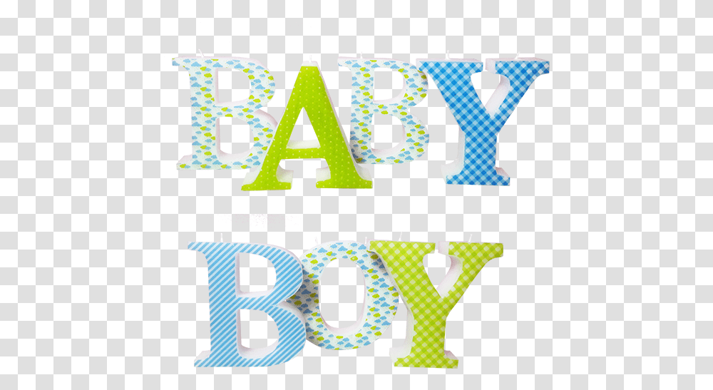 Baby Boy 3d Letters Candle Model Baby Shower Letters, Alphabet, Number Transparent Png