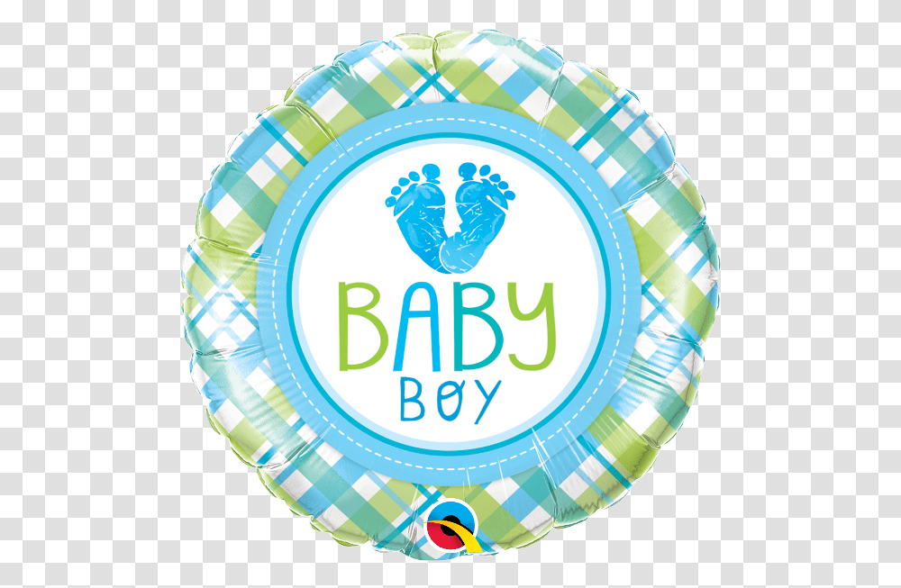 Baby Boy Feet Balloon Boy Love You Baby, Label, Text, Logo, Symbol Transparent Png