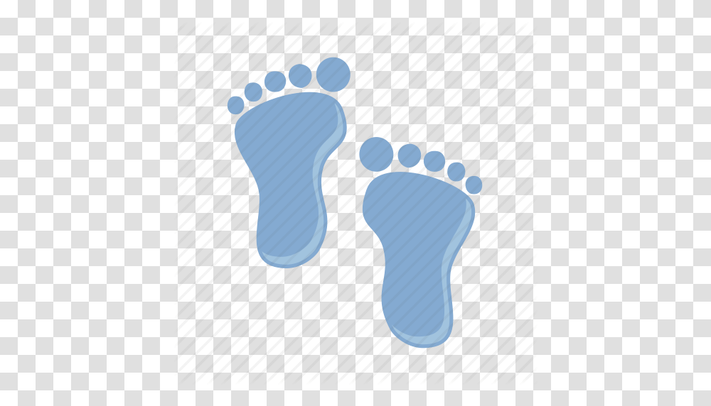 Baby Boy Foot Kid Male Icon, Footprint Transparent Png