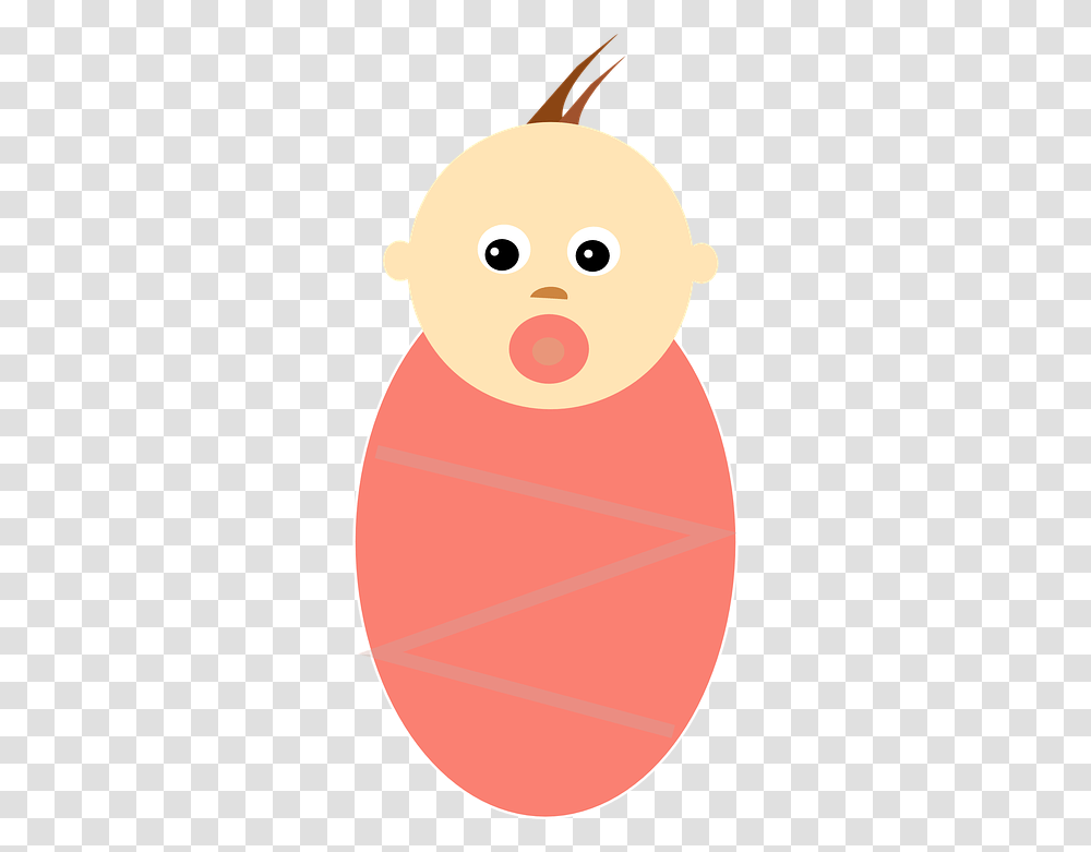 Baby Brown Girl Free Vector Graphic On Pixabay New Born Animated, Food, Snowman, Winter, Outdoors Transparent Png