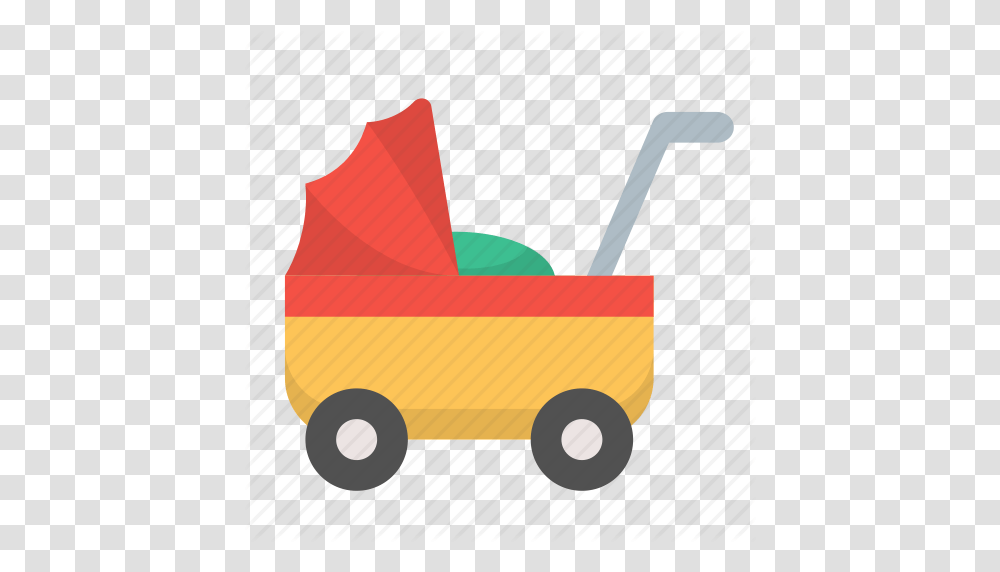 Baby Buggy Carriage Child Stroller Toddler Icon, Lawn Mower, Tool Transparent Png
