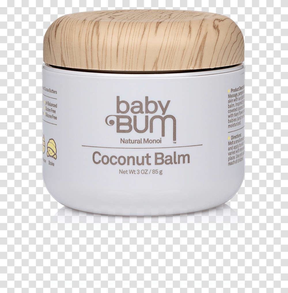 Baby Bum Spf 50 Mineral Sunscreen Lotion Baby Bum Coconut Balm Natural Monoi, Milk, Beverage, Drink, Label Transparent Png