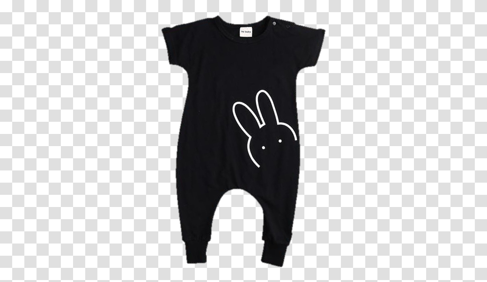 Baby Bunny Jumpsuit Sweater, Apparel, T-Shirt, Sleeve Transparent Png